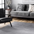 thumbnail image 6 of nuLOOM Bernetta Hand Tufted Ombre Area Rug, 5' x 8', Gray, 6 of 9
