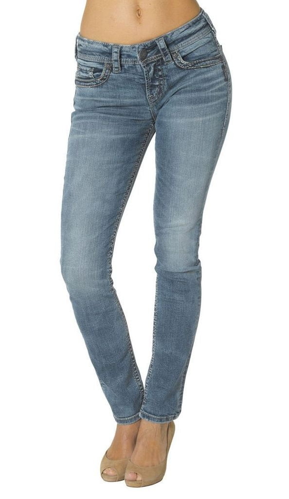 Silver Jeans Denim Women Suki Bootcut Vintage Medium Wash L93514SJL223