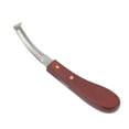 thumbnail image 2 of Cuchillo de borde de pezuña hoja de doble cara mango de madera cuchillo de pezuña incisivo ergonómico para ganado para recortar pezuñas ANGGREK Otros, 2 of 8