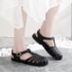 thumbnail image 3 of Sandalias con punta inferior suave para adultos, primavera y verano, zapatos planos con agujeros huecos para mujer, zapatos de gelatina, sandalias de playa, zapatos de plástico de estilo romano, 3 of 6