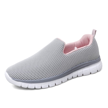 YOURDIARY Slip On Sneakers for Women Lightweight Comfortable Breathable Walking Shoes