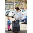 thumbnail image 5 of J.L. Childress Travel Bag for Kids Backless Booster Seat and Compact Strollers - Grey/Chevron, 5 of 9