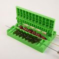 thumbnail image 3 of Barbacoa verde, cuerda de transporte, brocheta, máquina para hacer Kebab, vegetales rápidos y multifunción, herramientas para barbacoa de piel de carne, accesorios de cocina, 3 of 5