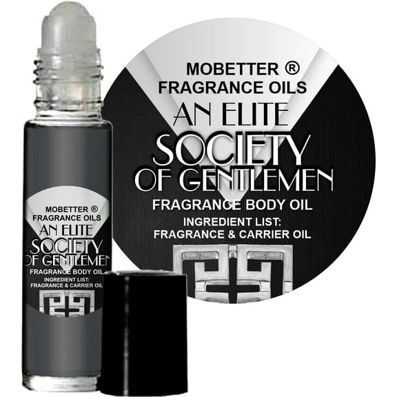An Elite Society of Gentlemen Men Fragrance Body Oil