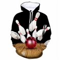 thumbnail image 4 of Sudadera con capucha con estampado 3D de bola de bolos para hombre, sudadera de manga larga con personalidad, sudadera para niños, ropa deportiva para exteriores, 4 of 5