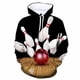 thumbnail image 4 of Sudadera con capucha con estampado 3D de bola de bolos para hombre, sudadera de manga larga con personalidad, sudadera para niños, ropa deportiva para exteriores, 4 of 5