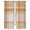 Apricot, Peach, Coral, Cream, variant on Orange Buffalo Plaid Kitchen Curtain for Berdoom Living Room Cafe 72 Inch Length, Geometric Modern Farmhouse Tiers Curtains Light Filtering Drapes Rod Pocket Window Treatment 2 Panels 52"Wx72"L