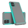thumbnail image 2 of Tekcoo Case for Samsung Galaxy A51 A71 4G US Version 2020, Tekcoo [Tmajor] Shock Absorbing [Turquoise] Rubber Silicone & Plastic Bumper Grip Cute Sturdy Hard Protective Phone Cases Cover, 2 of 6