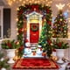 thumbnail image 2 of Decoraciones de Navidad Cubierta de Puerta de Navidad de 35 X 72 Pulgadas Cortina de Puerta de Navidad Decoración de Puerta Y Pared Del Día de Navidad Decoración de Fiesta de Vacaciones Decoraciones D, 2 of 6