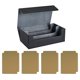 thumbnail image 5 of Caja de baraja de cartas, caja de naipes, exhibición premium, resistente, coleccionable, para reuniones Negro Gris Caqui, 5 of 9