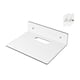 thumbnail image 3 of Estante de pared de acrílico sin perforaciones estante de pared sala de estar pared baño cocina almacenamiento, 3 of 8