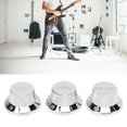 thumbnail image 3 of Guitar Top Hat Knob, Guitar Knob Set Silver Small Plastic  for Replacement, 3 of 7