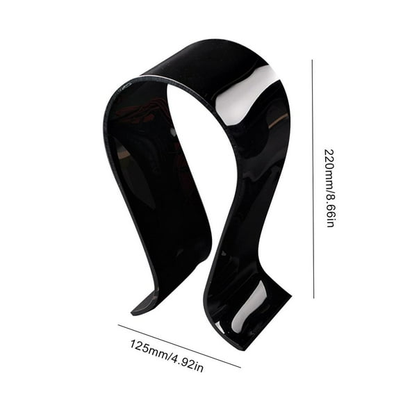 Headphone Display Stand Plexiglass Headphone Stand U Type Earphone Stand