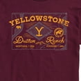thumbnail image 3 of Yellowstone - Dutton Ranch Badge - Men's Short Sleeve Graphic T-Shirt, 3 of 6
