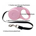 thumbnail image 4 of Retractable 5M Dog Leashes Automatic Adjustable Extension Nylon Dogs Leash Rope For Puppy Cats Leash Walking Pet Accessories Pink, 4 of 8