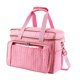 thumbnail image 3 of Bolsa para tejer, estuche para guardar hilo, elegante y ligera, bolsa de costura grande para Rosa, 3 of 9