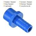 thumbnail image 4 of Uxcell Pipe Fittings Barbed Spigot Straight Hose Connector Blue 12mmx20mm, 4 of 5