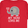 thumbnail image 4 of Inktastic My Noni Loves Me Grandchild Boys or Girls Long Sleeve Toddler T-Shirt, 4 of 5