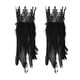 thumbnail image 2 of Gargantilla De Plumas Góticas, Envoltura De Hombro, Capa, Fiesta De Disfraces, Chal, Encogimiento De Hombros, Muñequera De Imitación SM SunniMix Traje Gótico, 2 of 8
