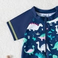 thumbnail image 6 of NOLDARES Baby Swimsuit Boys Toddler Bathing Suit Rash Guard Infant Two Piece Swimwear Sunsuits(Navy,2-3 Years), 6 of 6
