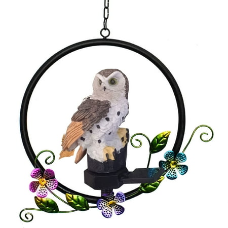 

With Lanyard Owl Shape Solar Light Patio Decoration Garden Ornament LED Lantern