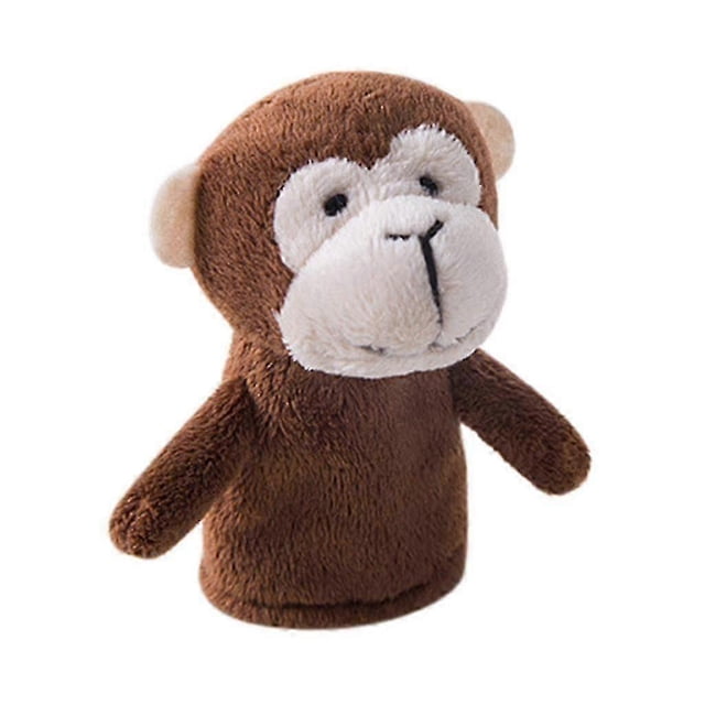 Baby Animal Finger Puppets Soft Plush Doll Cartoon children mini size