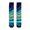 Blue Marble Pattern, variant on Blue Marble Pattern Women's Crew Socks, Mid-calf Polyester Running Athletic Socks with Reinforced Heel & Toe, Soft Stretchy Gifts Ideas for Holiday Birthday Gifts