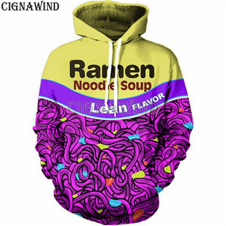 New arrival hoodie men/women JAPAN Ramen Noodle 3D printed hoodies