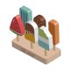 thumbnail image 5 of Juego de helados de madera, juguete de simulación, juguete de cocina Montessori, juego de rol, heladería realista para regalos preescolares, niñas y, 5 of 9