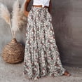 thumbnail image 2 of Long Skirts Fall Skirts for Women 2024 Womens Boho Skirt European and American Loose Casual High Waisted Skirt Long Skirts for Women Fall, 2 of 4