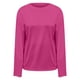 thumbnail image 4 of MHFRRA Camiseta de Manga Larga Oversize de Moda, Informal, Básica, con Cuello Redondo, para Uso Diario. Rosa Fuerte, 4 of 5