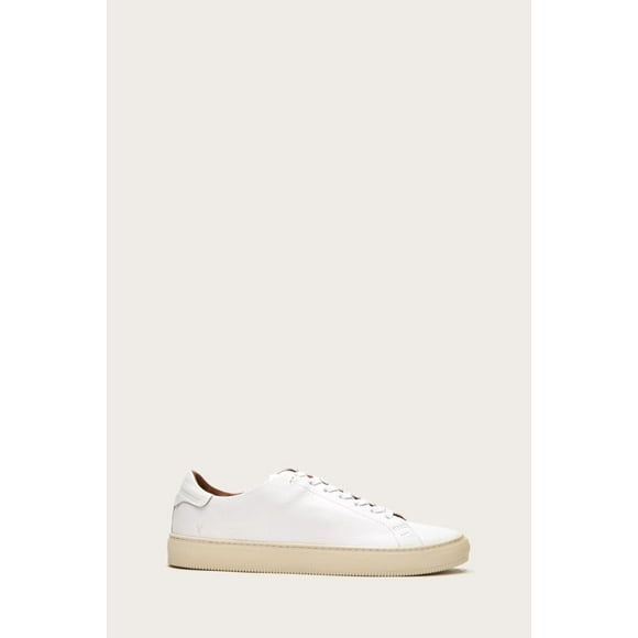 Frye Soulier pour Homme ASTOR à Lacets Bas Blanc/cache-Cœur