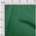 thumbnail image 2 of oneOone Cotton Flex Green Fabric Snowflake Sewing Craft Projects Fabric Prints By Yard 40 Inch Wide, 2 of 5