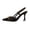 Black, variant on Viluyesy Womens Pumps Stiletto Pointed Toe Metal Buckle Slip On Dressy Comfortable Party Wedding Shoes Wine Size 6