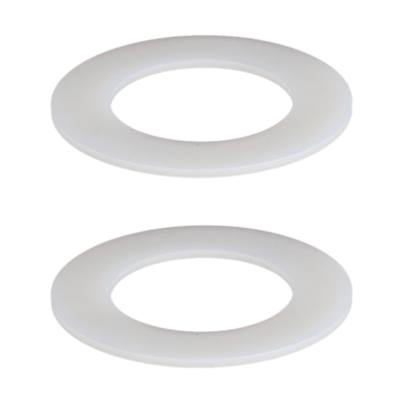 2 anillos de sellado para inodoro, junta de tanque de inodoro, anillo de tope de repuesto, piezas de reparación impermeables, diámetro interior del