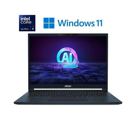 MSI Stealth 14 AI Studio A1VGG-040CA 14" OLED 120Hz Ultra Thin and Light Gaming Laptop Intel® Core™ Ultra9-185H RTX 4070 32GB DDR5 1TB NVMe SSD Win 11