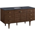 thumbnail image 3 of James Martin Vanities 670-V60S-WLT-3CSP Amberly 60" Free Standing Or Wall Mounted Single, 3 of 7