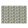 thumbnail image 1 of Nursery Cutting Board, Repeating Pattern with Forest Animals and Botany Bear Owl Squirrel, Decorative Tempered Glass Cutting and Serving Board, in 3 Sizes, by Ambesonne, 1 of 2