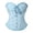 Light Blue, variant on Women's Strapless Waist Cincher Corset - Bodysculpting Top for Posture and Back Support Daily Wear