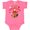 Hot Pink, variant on Inktastic My First Canada Day Boys or Girls Baby Bodysuit
