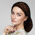 thumbnail image 2 of Breathable Mesh Crochet Hair Net for Long Hair - 3pcs, 2 of 6