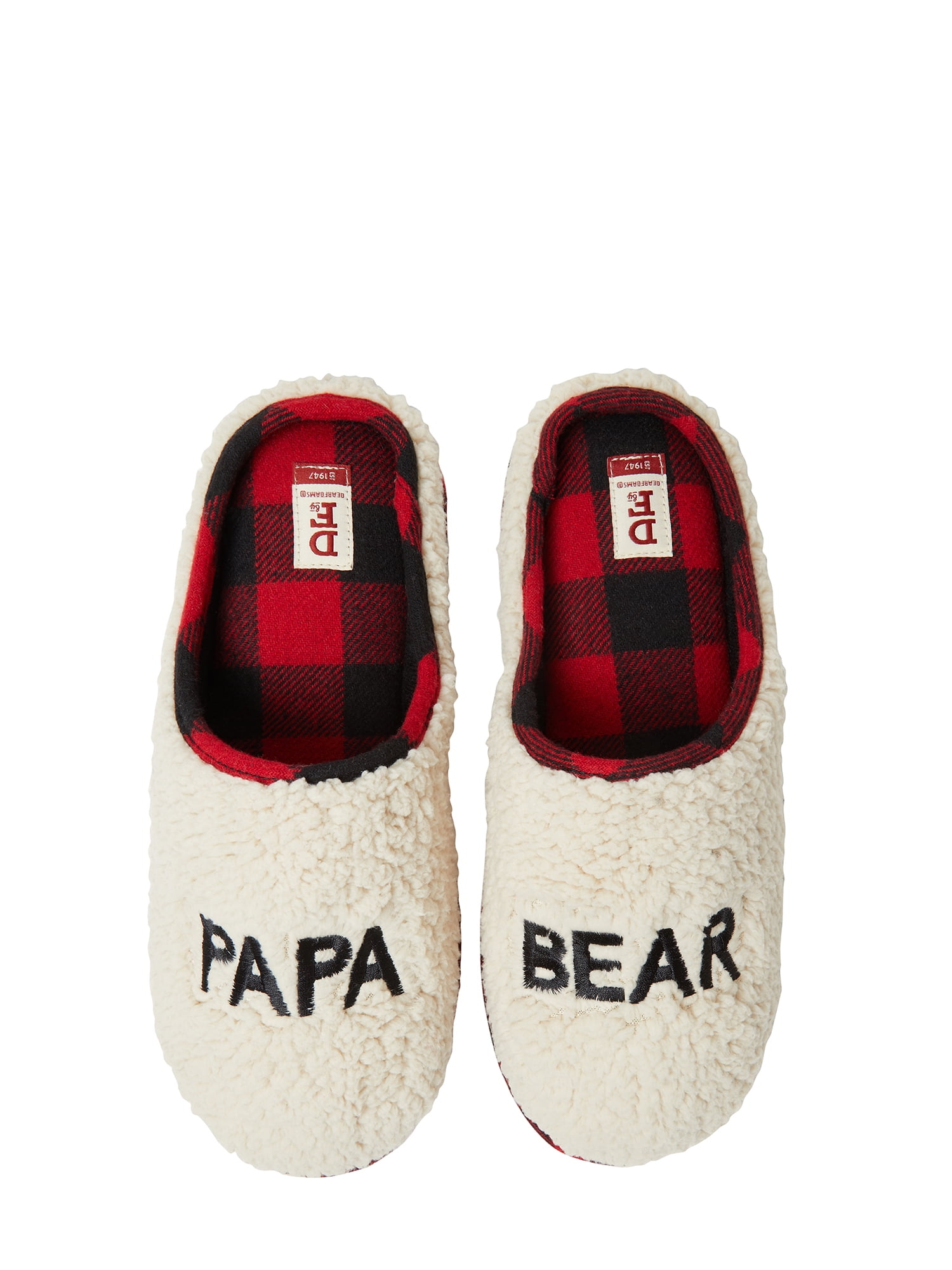 dearfoam family bear slippers
