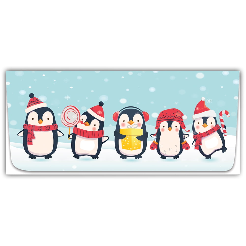 Holiday Money EnvelopesChristmas Penguins 250pcsGift Envelopes for