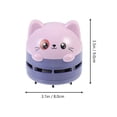 thumbnail image 2 of MasteelfCA Mini Vacuum Cleaner Portable Countertop Vacuum Mini Desktop Vacuum Dust Cleaner, 2 of 7