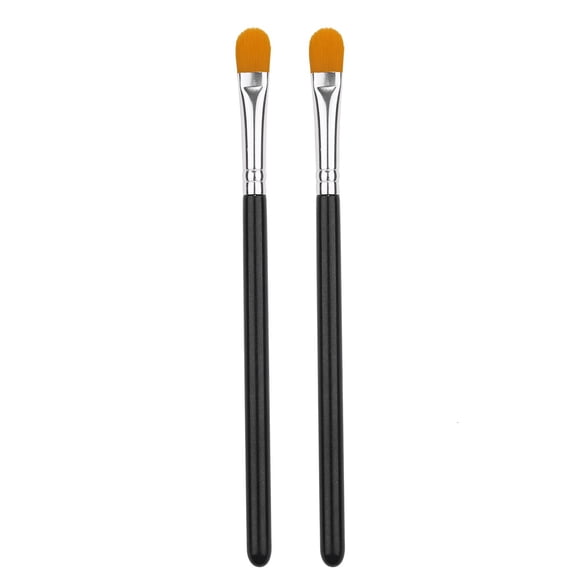 Brocha de maquillaje JEZTDKLE Brocha redonda extraplana para cejas