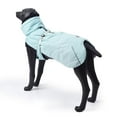 thumbnail image 4 of Dog Jacket, Winter Outdoor Dog Clothes with Adjustable Neck Portion and Waterproof Warm Polyester Filling Fabric, Thickened Pet Clothes for Dogs, L Size, Blue, 4 of 7