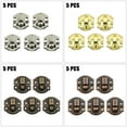 thumbnail image 3 of GDHOME 5/12set Jewelry Box Hasp Clasp Suitcase Wood Chest Cabinet Decorative Lock Latch, 3 of 5