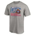 thumbnail image 2 of Men's Heather Gray Chicago Cubs Cooperstown Collection Winning Time T-Shirt, 2 of 3