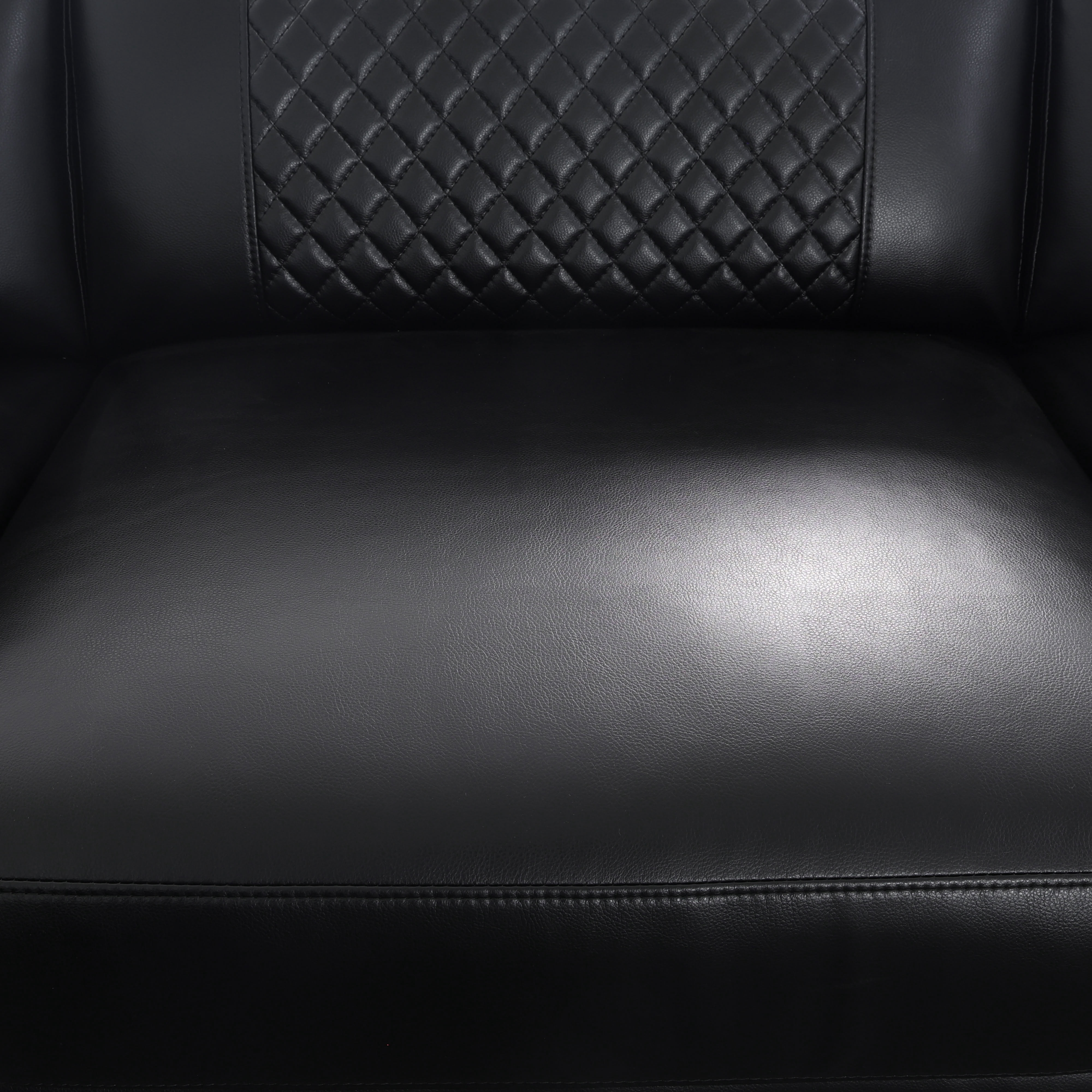 MAYEERTY Oversized Power Recliner Sectional Sofa, L-Shape Corner Couch with Bluetooth Speaker, USB Port, Wireless Charging & Cup Holders, Semi PU Leather for Home Theater, Living Room