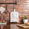 thumbnail image 4 of MyGift Whitewashed Cutting Board Style Cookbook Holder with Kickstand, 4 of 7